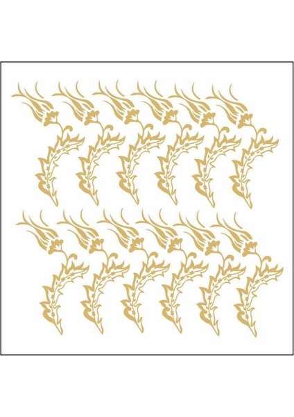 Artebella 7303 Gold Kolay Transfer 16x16 cm