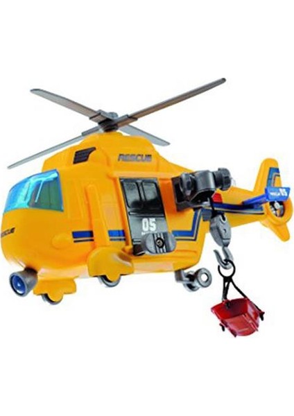 1 16 Helikopter Sky Rescue Team Sesli Işık S00001997