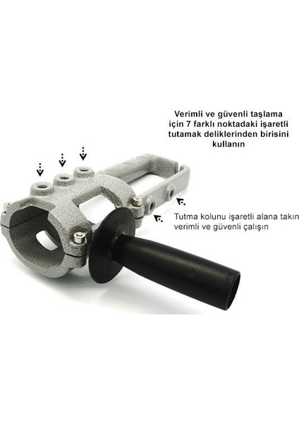 Mp21-9 Grinder Holder Avuş Taş Motoru Tutucu