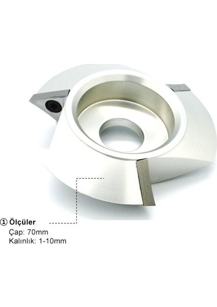 Mp21-6 Triangle Cutter Üçgen Bıçak