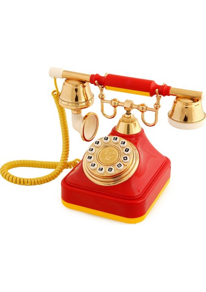 Sarı Kırmızı Klasik Tuşlu Telefon 2