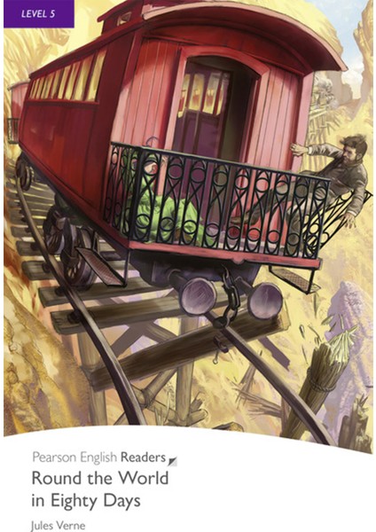 Round The World In Eighty Days - Penguin Longman English Readers Level 5 (Book + Mp3 Pack)
