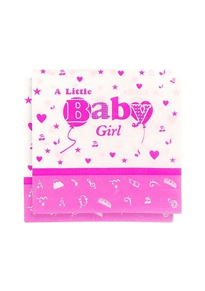 Baby Pembe Peçete 20' li