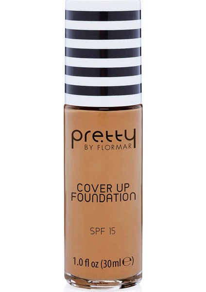Pretty Hi Cover Kapatıcı Fondöten Medium Beige No:008 30ml