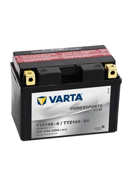 Motosiklet Aküsü Ttz14S-Bs (Yamaha Xvs950a 09-)