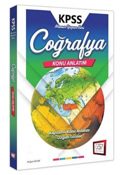657 Kpss Memur Yapan Seri Coğrafya Konu Anlatımlı Yeni - Hülya Kavak