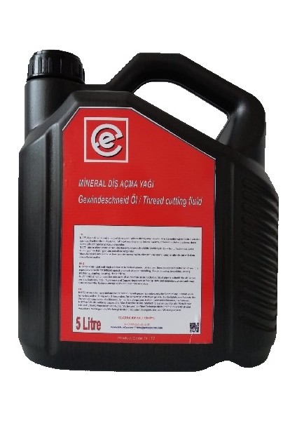 Pafta Diş Açma Ve Kesme Yağı 5 Lt modelleri