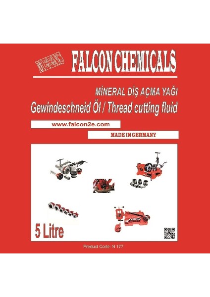 Pafta Diş Açma Ve Kesme Yağı 5 Lt fırsatları