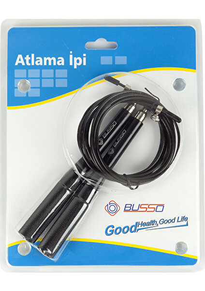 Bs229 Busso Crossfıt Alüminyum Sap Çelik Atlama İp