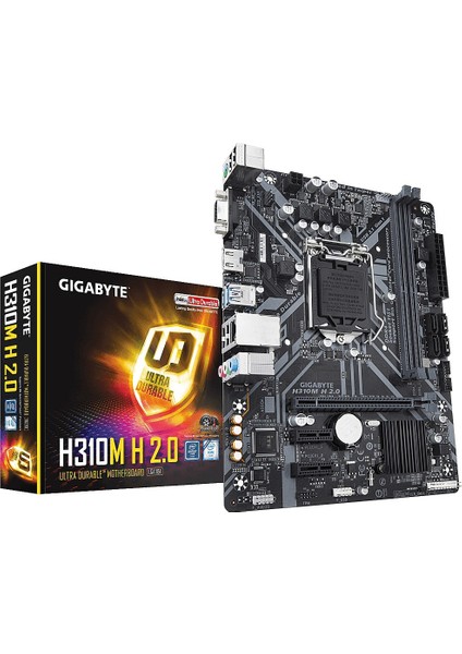 GIGABYTE H310M-H DDR4 SATA3 HDMI PCIe 16X v3.0 1151p v2 mATX