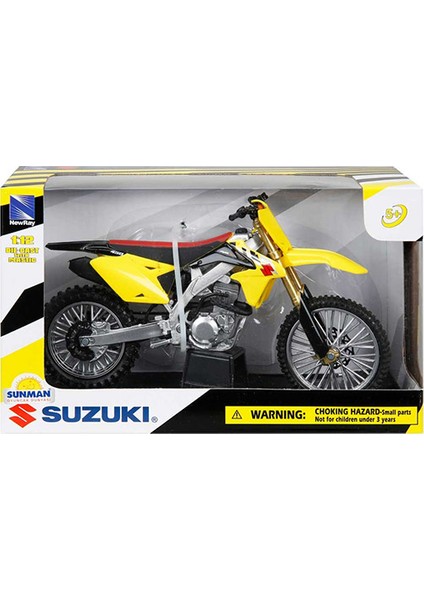 New Ray Suzuki Rm Z450 2014 Model Motor Sari 1/12 Ölçekli