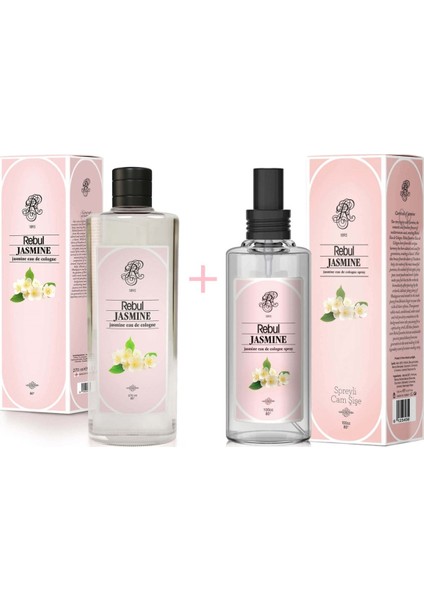Jasmine Kolonya 270 ml + Rebul Jasmine Kolonya 100 ml
