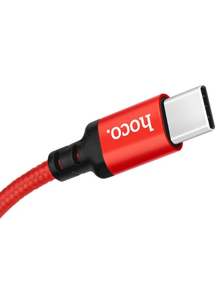 HOCO X14 Micro USB Android Hızlı Şarj Kablosu 100 cm - Siyah