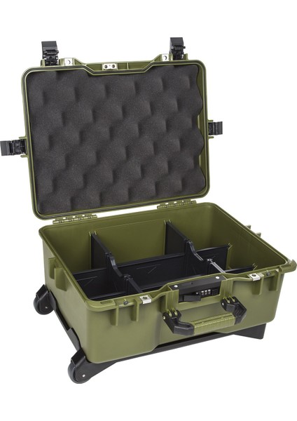 Mtc 460Pl Yeşil - Yumurta Sünger + Plastik Bölmeli Tough Case Pro Takım Çantası
