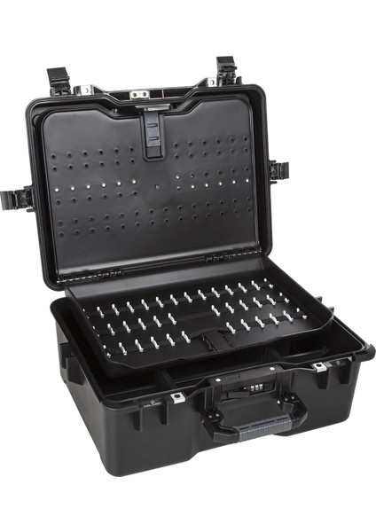 Mtc 360Bt Siyah - Bez Takım Dizmeli +Plastik Bölmeli Tough Case Pro Takım Çantası