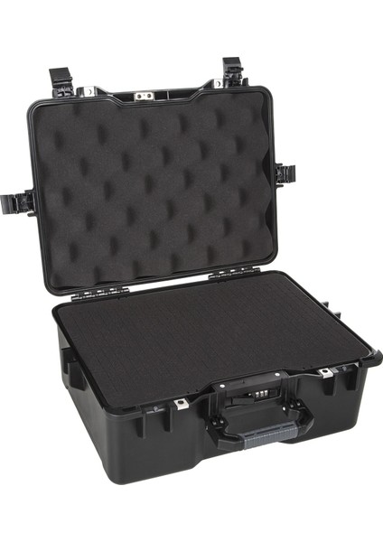 Mtc 360C Siyah - Yumurta Sünger + Kare Lazer Kesim Süngerli Tough Case Pro Takım Çantası