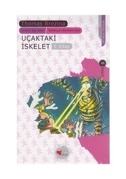 Uçaktaki İskelet Sevimli Canavarlar 5. Kitap-Thomas Brezina
