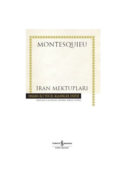 İran Mektupları - Montesquieu