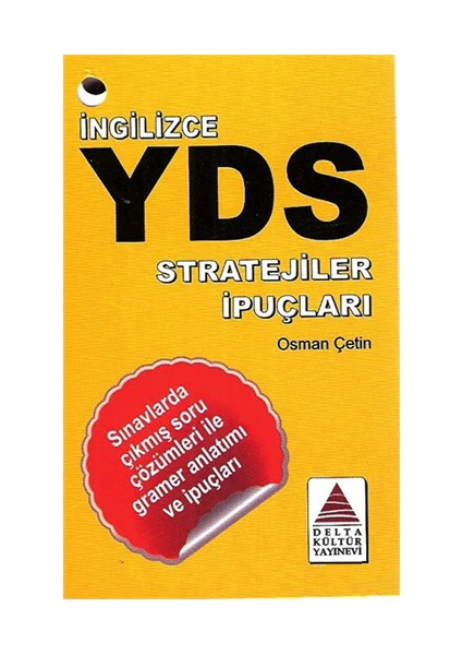 Delta Kültür Yayınevi YDS Stratejiler İpuçları Kartı - Osman Çetin