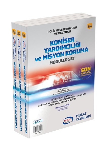 Modüler Set Polis Meslek Hukuku ve Mevzuatı