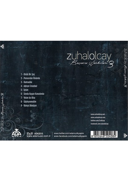 Zuhal Olcay - Başucu Şarkıları 3 )CD)