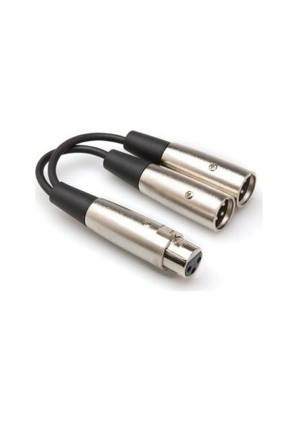 Xlr (F) <-> Dual Xlr (M) Y-Kablo