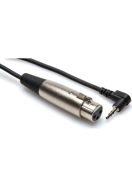 Xlr (F) <-> 3.5 Mm Trs (M) Mikrofon Kablosu, 60 Cm.