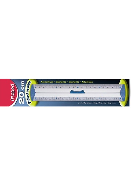 120120 20 cm Alüminyum Çift Desimetre Cetvel fiyatları