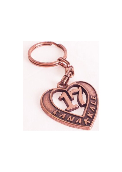 17 ÇANAKKALE Anahtarlık