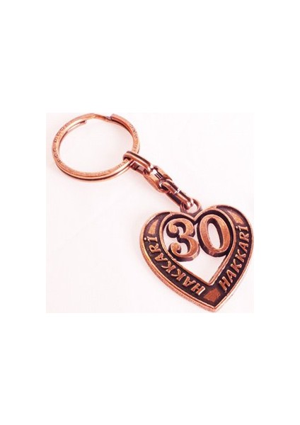 30 HAKKARİ Anahtarlık