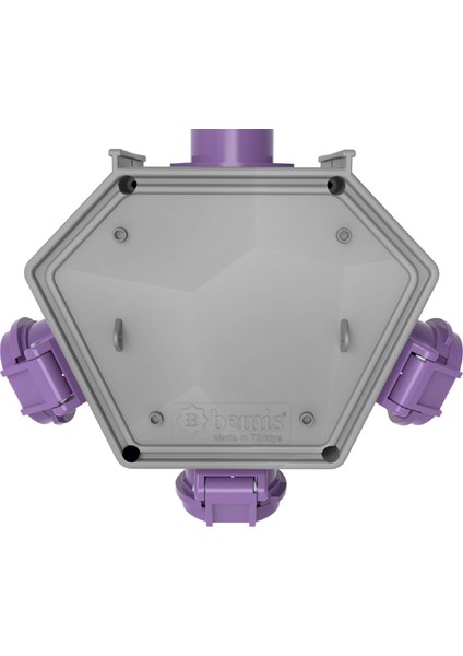 Polybox Cee Norm 3/16A. 24V. 3 Ad. + 3/16A. 24V. Fişli Box