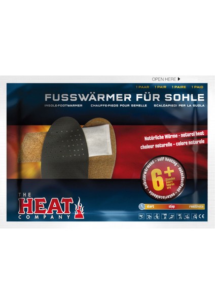 Fusswarmer for Sohle-Ayak Isıtıcısı Yapışkansız (Çiftli)