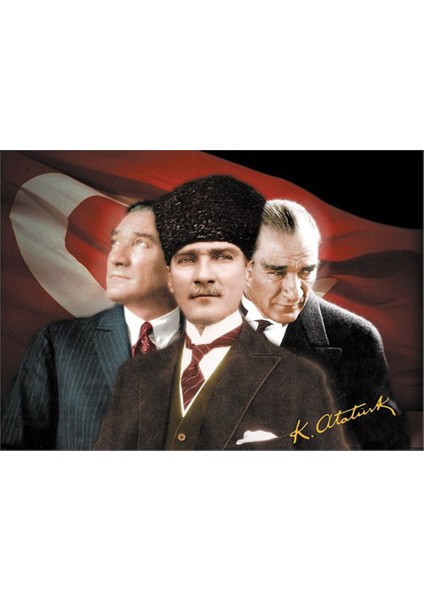 1000 Parça Puzzle Atatürk 3 Portre