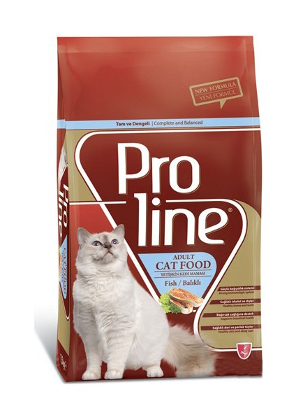 Proline Cat Fish Colour Balıklı Yetişkin Kedi Maması 1;5 Kg