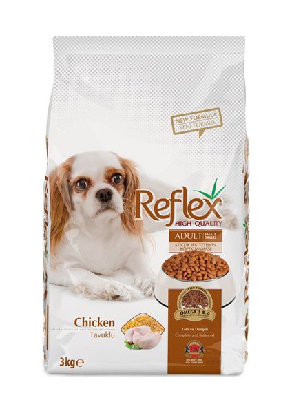 Tavuklu Küçük Irk Yetişkin Köpek Maması 3kg