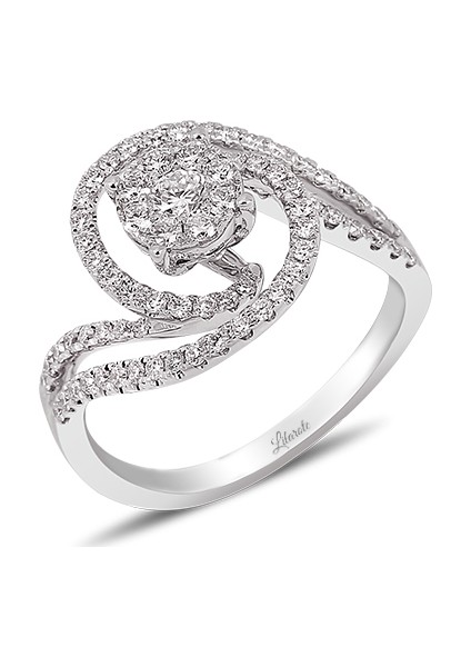 0.79 Ct Pırlanta Fantezi Yüzük