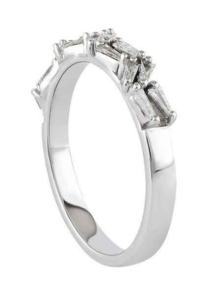 0.28 Ct Pırlanta Baget Yüzük fiyatları