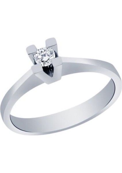 0.10 Ct Pırlanta Tektaş Yüzük