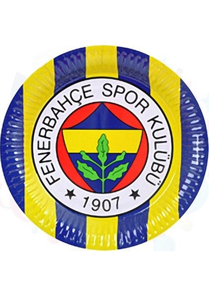 Fenerbahçe Lisanslı Karton Tabak 8 lu