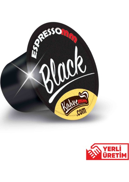 Black Kapsül Kahve (100 Adet) - Nespresso Uyumlu
