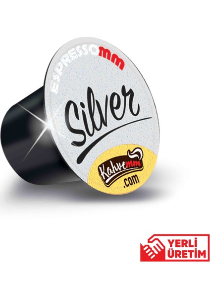 Silver Kapsül Kahve (100 Adet) - Nespresso Uyumlu