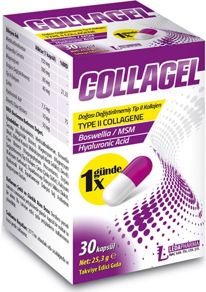 Collagel Kapsül - Type II collagen