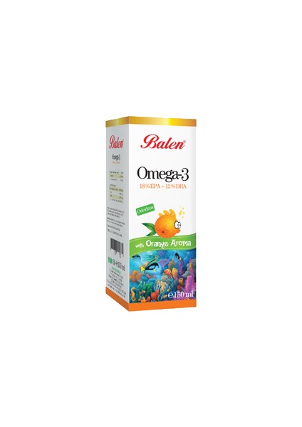 Omega 3 Portakal Aromalı Balık Yağı
