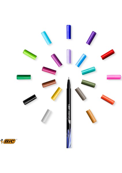 Intensity Fine Liner Keçe Uçlu Kalem Sarı 12'Li Kutu