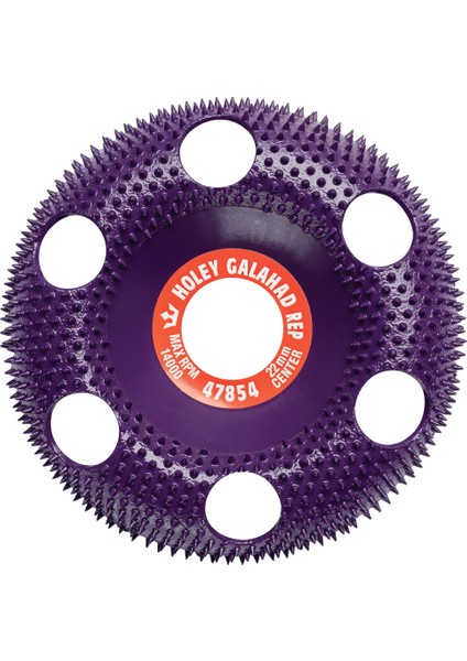 47854 REP Holey Galahad Ekstra Kaba Mor Törpü Disk