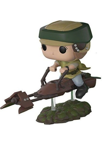 Pop Deluxe Star Wars Speeder Bike W/ Leia