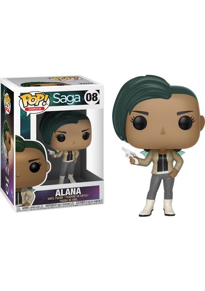 Pop Comics Saga Alana W/ Gun