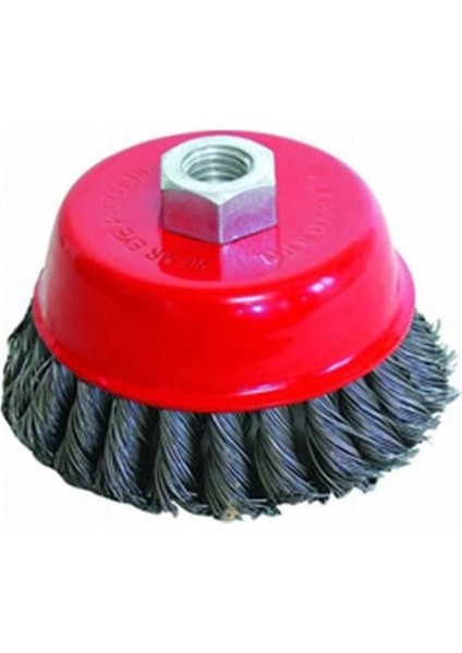 Burgulu Çanak Fırça 100mm