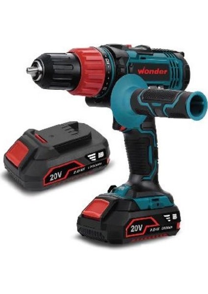 20 Volt 2.0 Ah Şarjlı Darbeli Matkap Vidalama