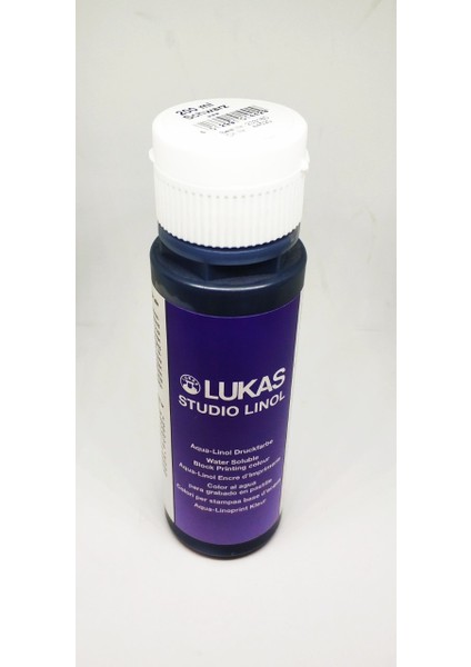 Linol Boyası Lukas 200 Ml Siyah